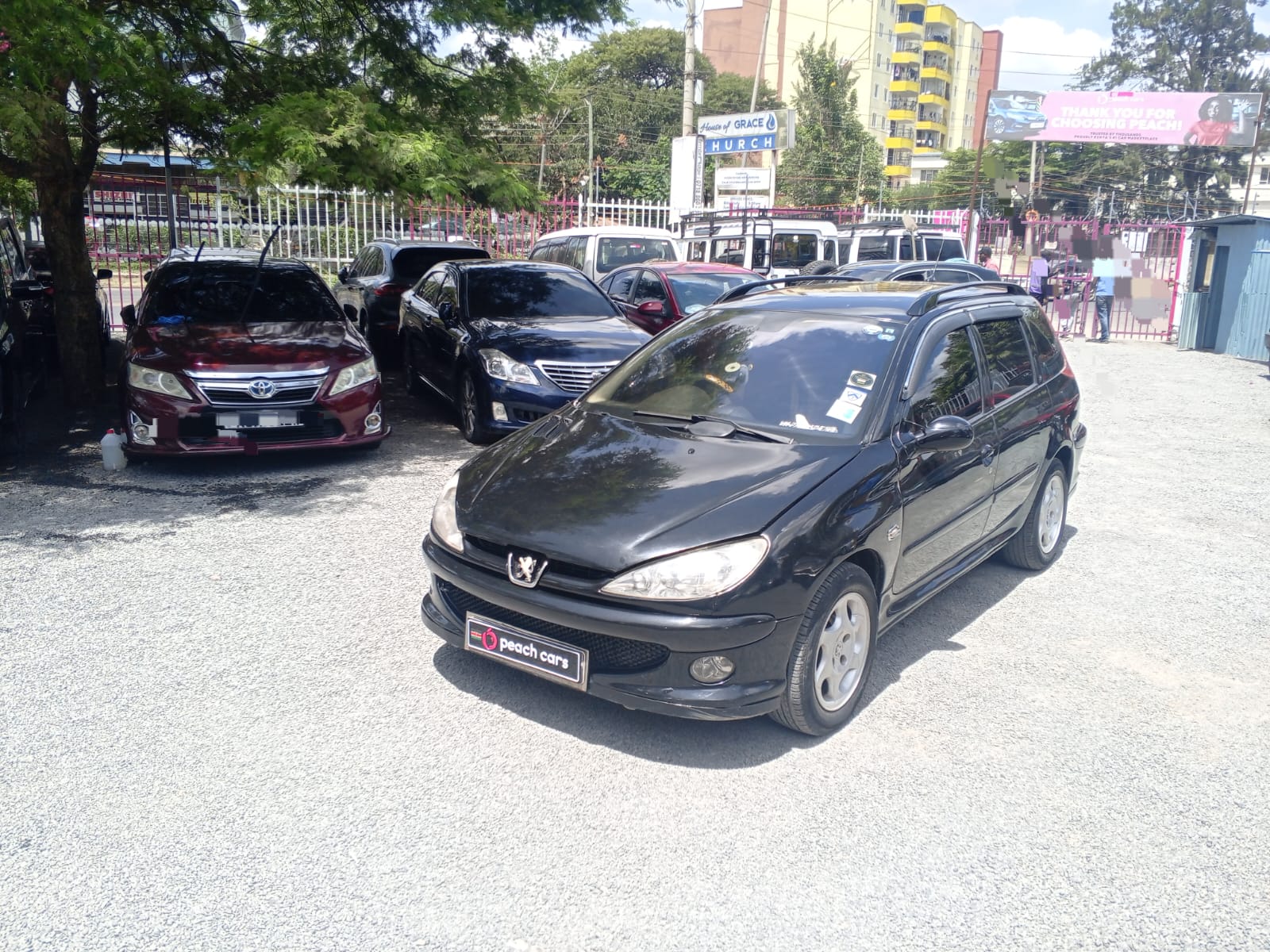 2006 PEUGEOT 206 - Peach Cars