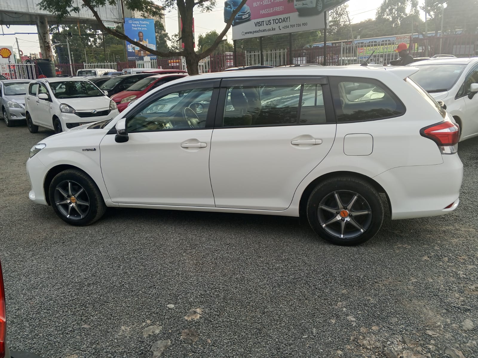 2019 TOYOTA Fielder Hybrid - Peach Cars