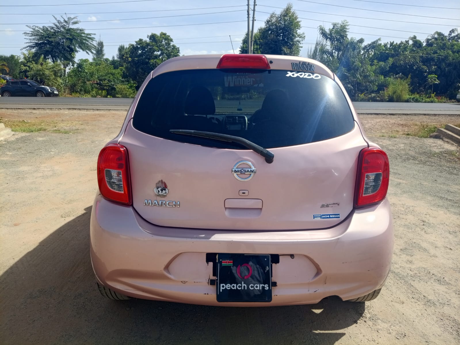 2013 NISSAN March - Peach Cars