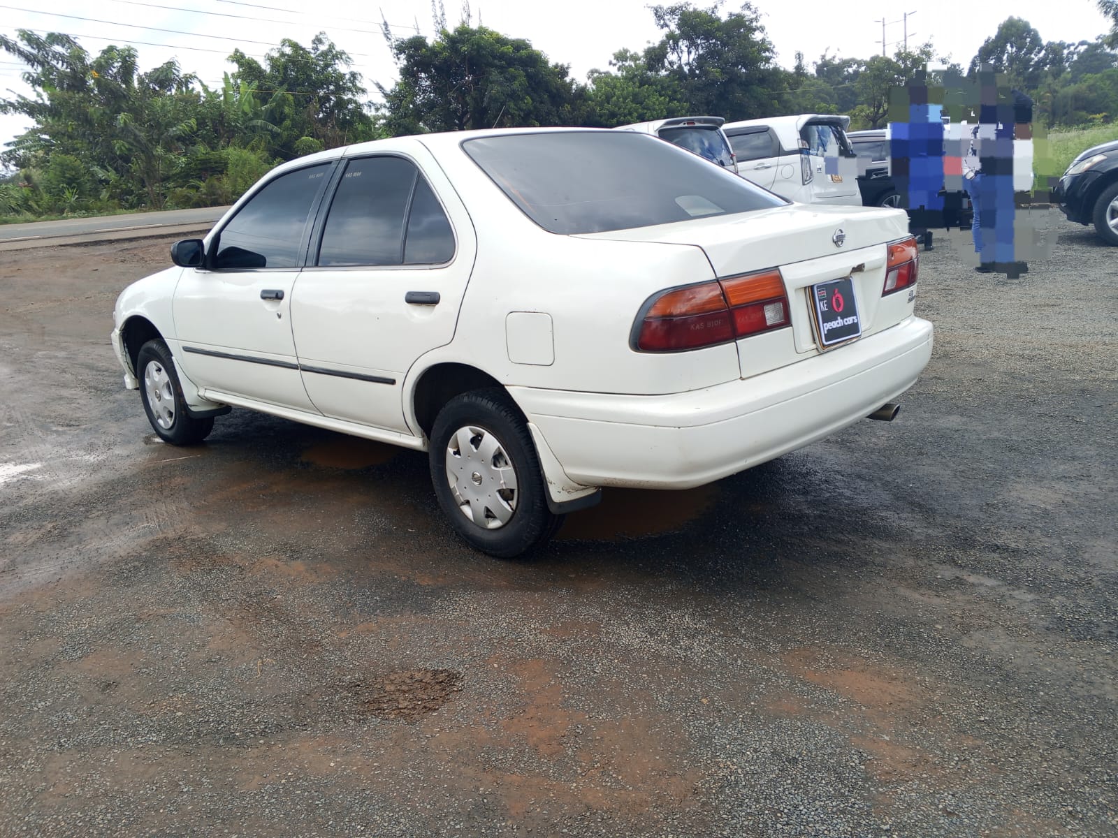 1997 NISSAN sunny - Peach Cars