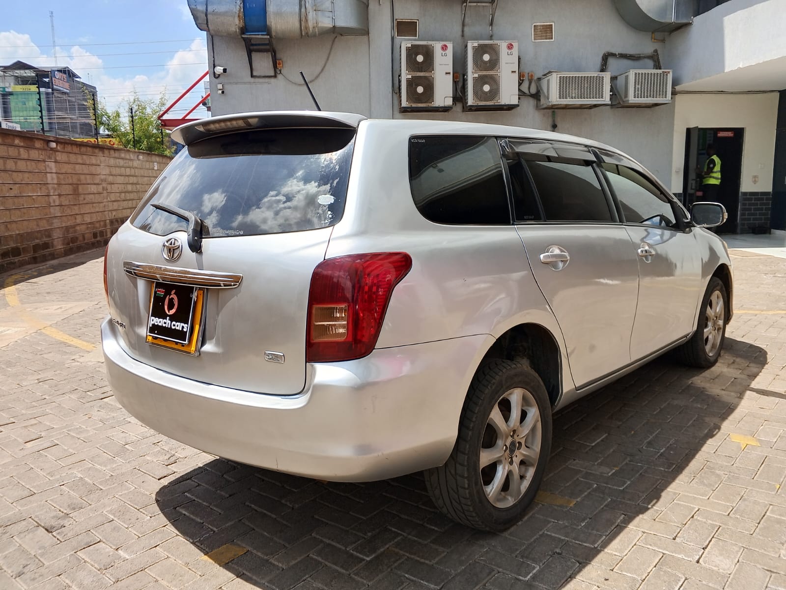 2008 TOYOTA Fielder - Peach Cars