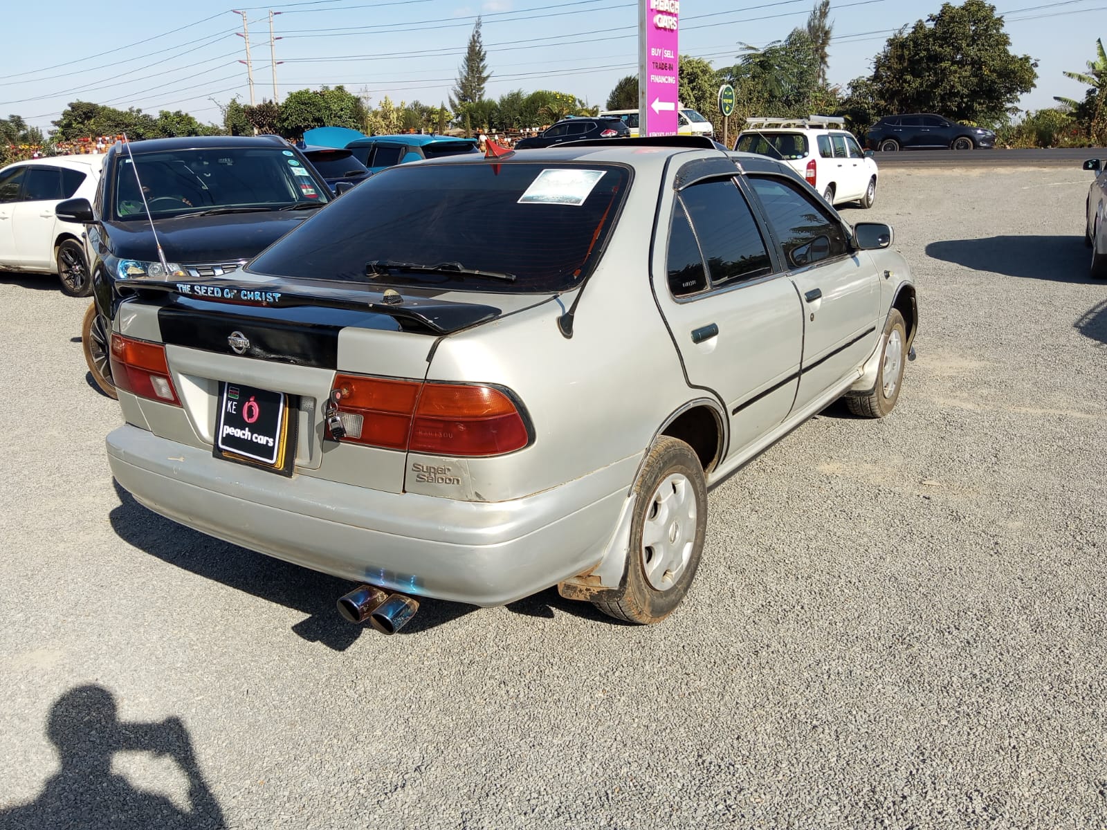 1997 NISSAN sunny - Peach Cars